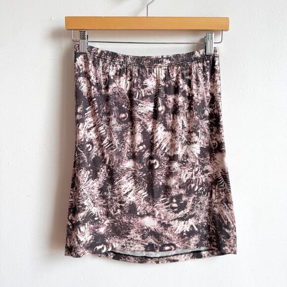 MM6 MAISON MARTIN MARGIELA Pink/Gray Festive Mini Skirt - Picture 4 of 6